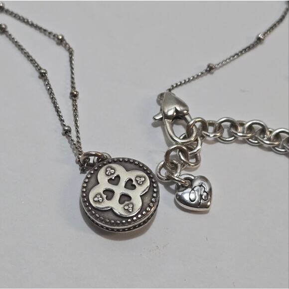 Brighton Silver‎ Pl Medallion Necklace - Picture 4 of 5